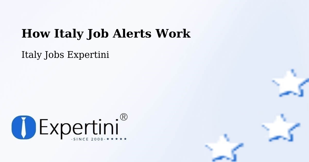 Job Alert System Overview – Mathi - Italy Jobs Expertini