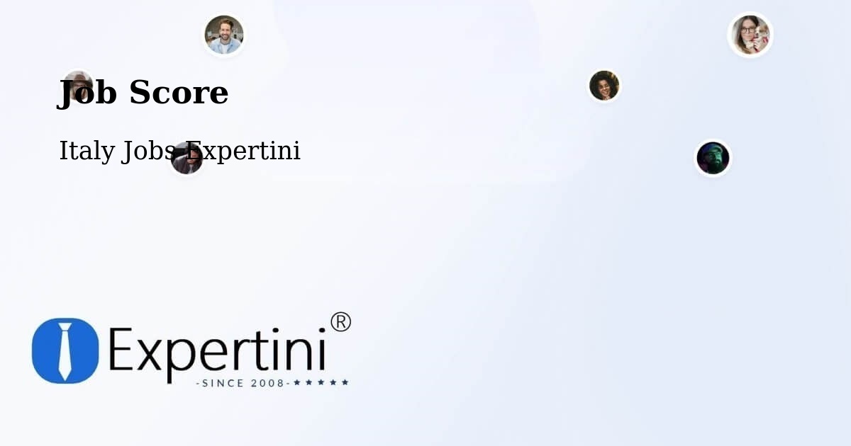 Job Score & Job Description Score Tool – Mathi - Italy Jobs Expertini